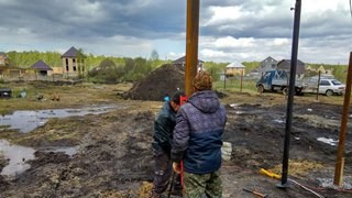 Заказать монтаж винтовых свай в Мариинск - цена под ключ с доставкой от 1862 шт